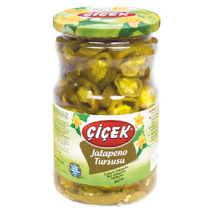 Çiçek Pickled Jalapeno Hot Peppers 720 g