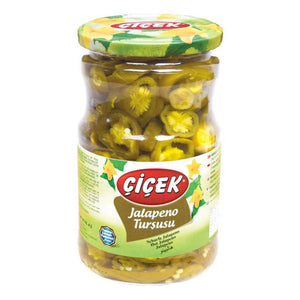 Çiçek Pickled Jalapeno Hot Peppers 370 g