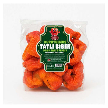 Malatya Pazarı Dried Peppers for Stuffing 25 Pieces/Bag