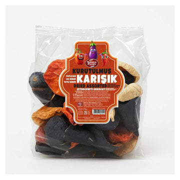 Malatya Pazarı Dried Peppers+Eggplants For Stuffing 25 Pieces