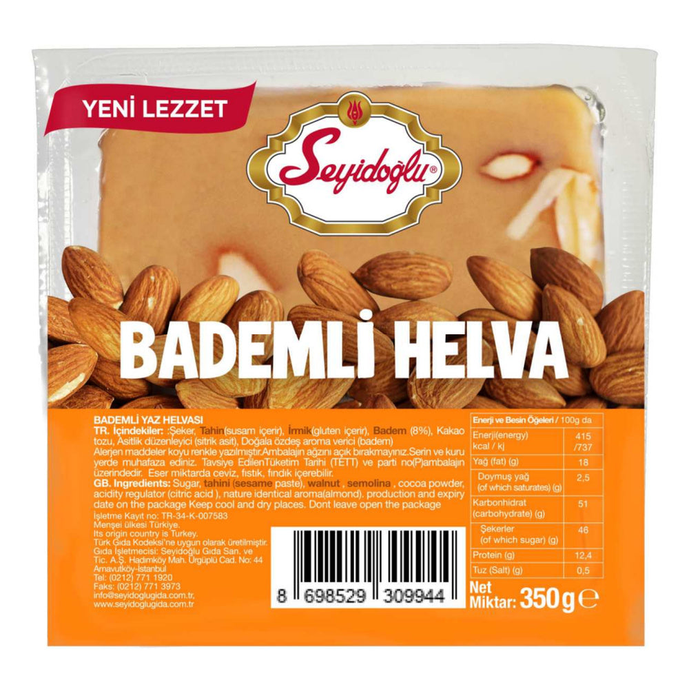 Seyidoğlu Almond Tahini Halva 350 g