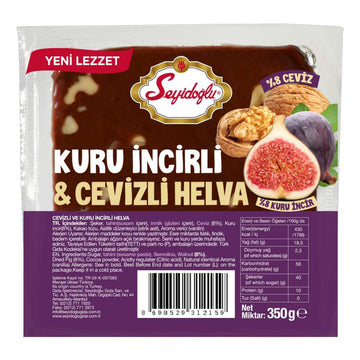Seyidoğlu Fig & Walnut Gourmet Tahini Halva 350 g