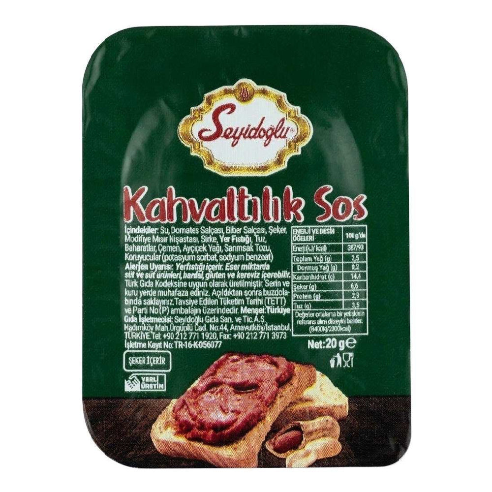 Seyidoğlu Breakfast Sauce Portioned 20 g