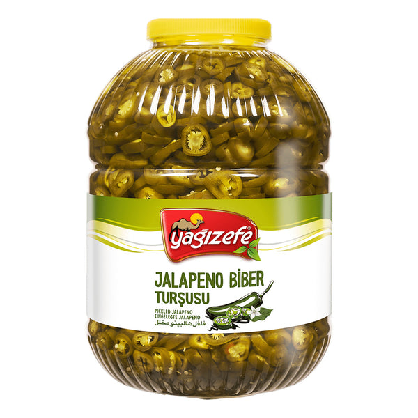 Yağızefe Yagizefe Jalapeno Peppers Pickled 10/6 kg