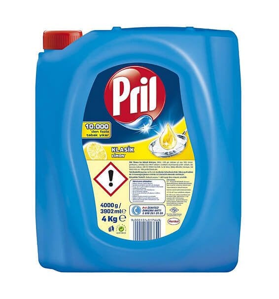 Pril Dishwashing Liquid Soap Lemon 4 kg