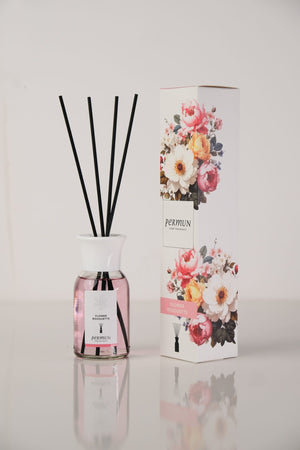 Difuzor cu bețișoare pentru buchet floral 110ml