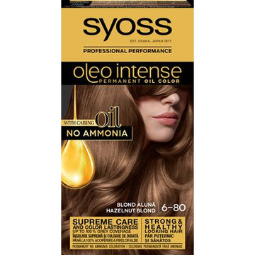 Oleo Intense Vopsea de Păr Nuanța 6-80 Blond Alună 115 ml