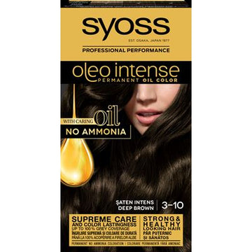Oleo Intense Vopsea de Păr Nuanța 3-10 Șaten Închis 115 ml