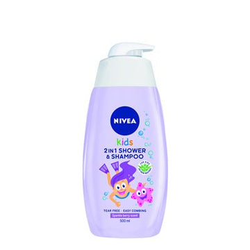 Baby 2în1 Gel de Duș și Șampon cu Parfum de Fructe De Pădure 500 ml