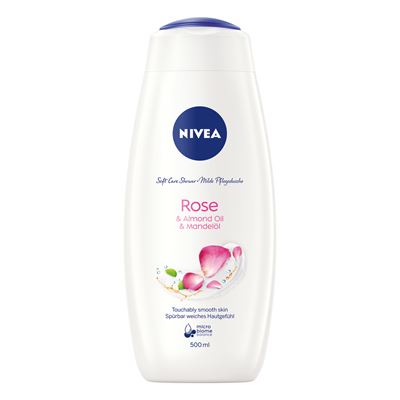 NIVEA Rose & Almond Oil Gel Dus 500 ml