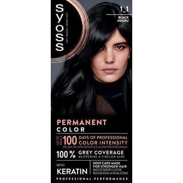Baseline Color Vopsea de Păr Nuanța Black 115 ml