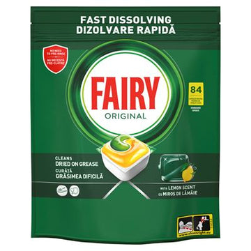 Original Lemon Dishwasher Detergent 84 capsules