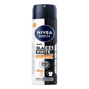 Deodorant Spray Bărbați Black & White Ultimate Impact 150 ml