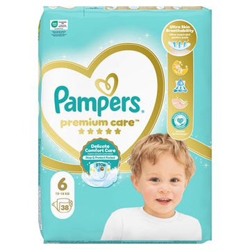Premium Care 38 Scutece Mărimea 6 13-18kg