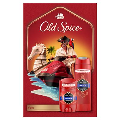 Captain Set Cadou Deodorant Stick & Gel de Duș