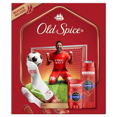 Captain Set Cadou Fotbalist Deodorant Stick & Gel de Duș