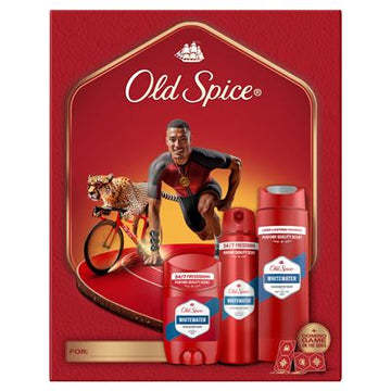 Whitewater Set Cadou Ironman Deodorant Stick & Spray & Gel de Duș