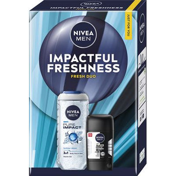 Men Set Cadou Impactful Freshness Gel de Duș + Deodorant Stick